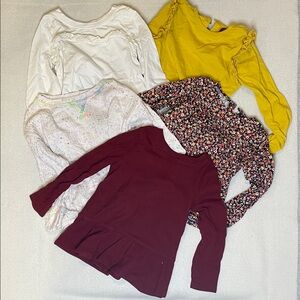 Long sleeve sweater lot bundle girls 3T